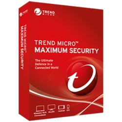 5x Trend Micro Maximum Security 2022 3 Year 1 PC License Key (Email Delivery)